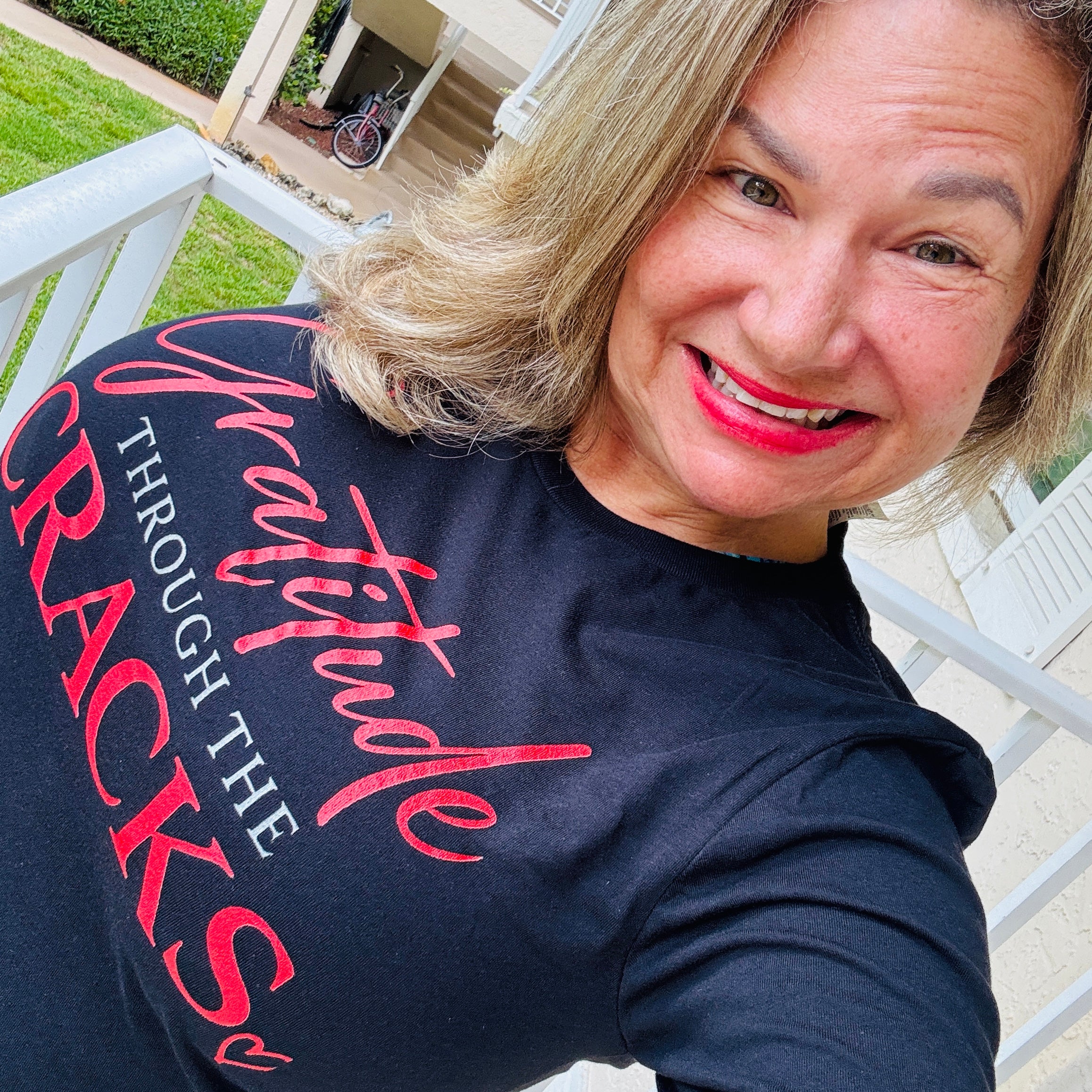 Gratitude Through the Cracks Tee